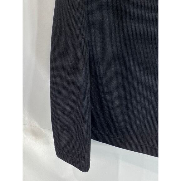 SPYDER Men's Black Medallion Half-Zip Pullover Stand-Collar Sweater SZ M - Picture 6 of 10